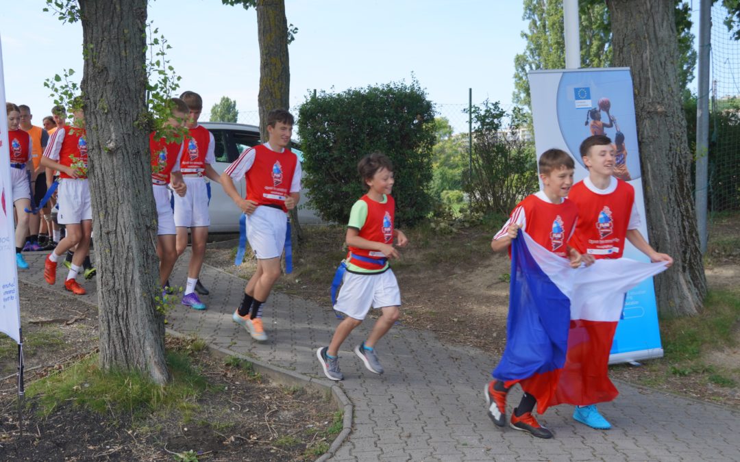 Flag football at primary schools in Czechia￼